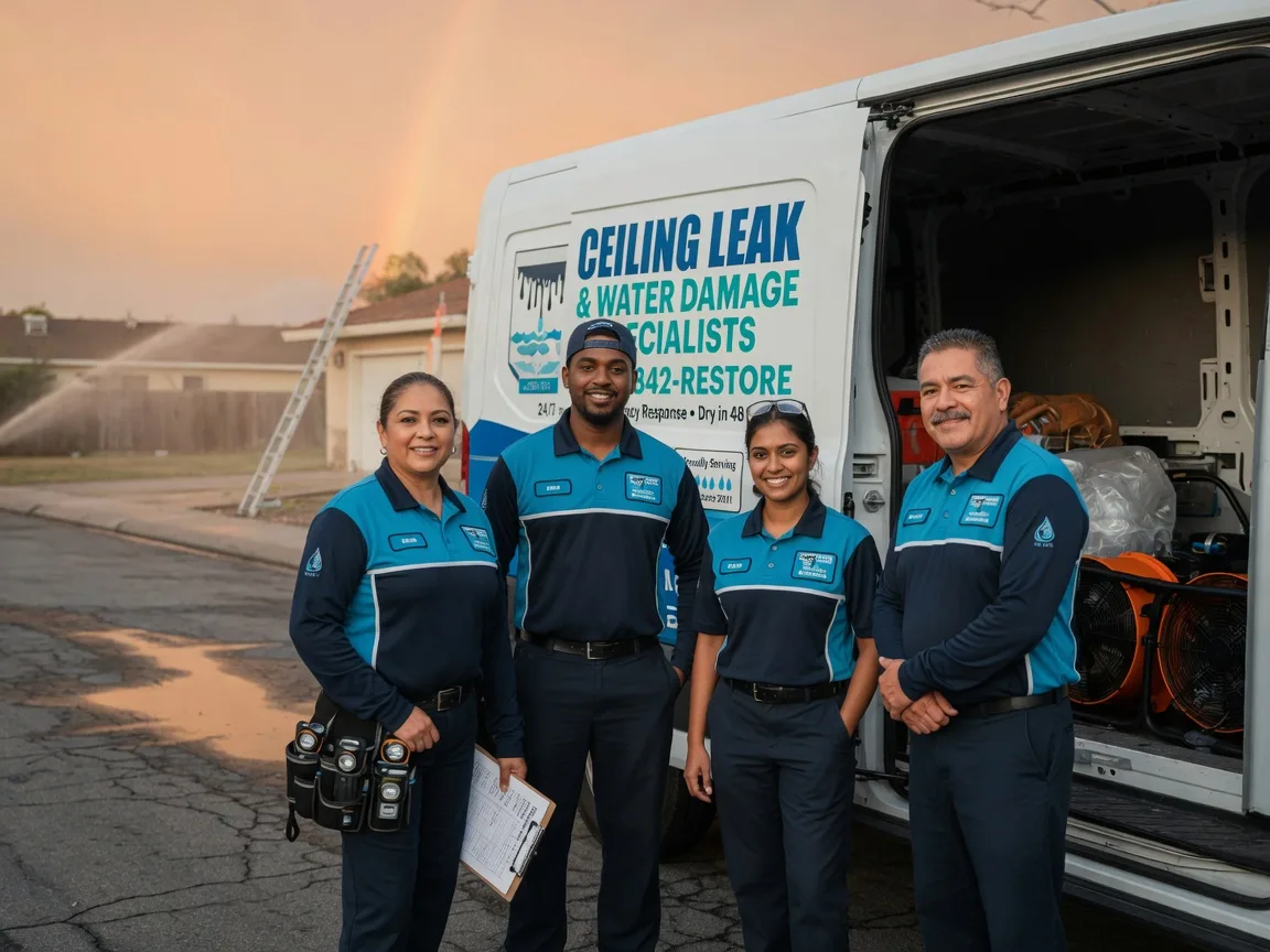 Ceiling Leak Cleanup company in Taft, OK